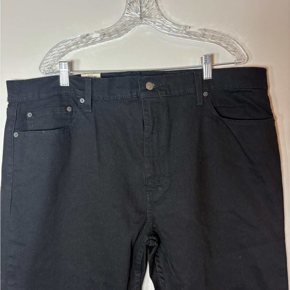 Levi's Big & Tall Black Slim Jeans (NEW w/ Tags) - Picture 4 of 10